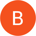 B A